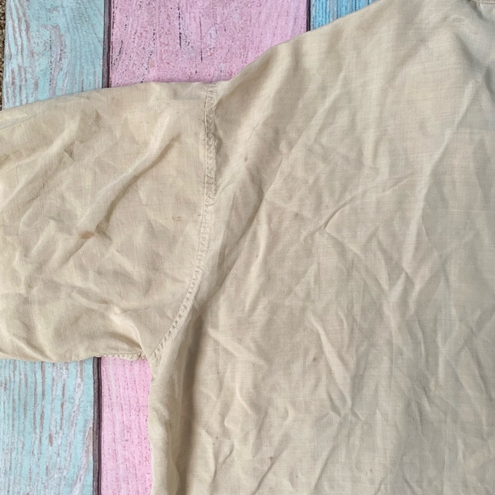 Dynasty pure silk button down shirt - Picture 13 of 13